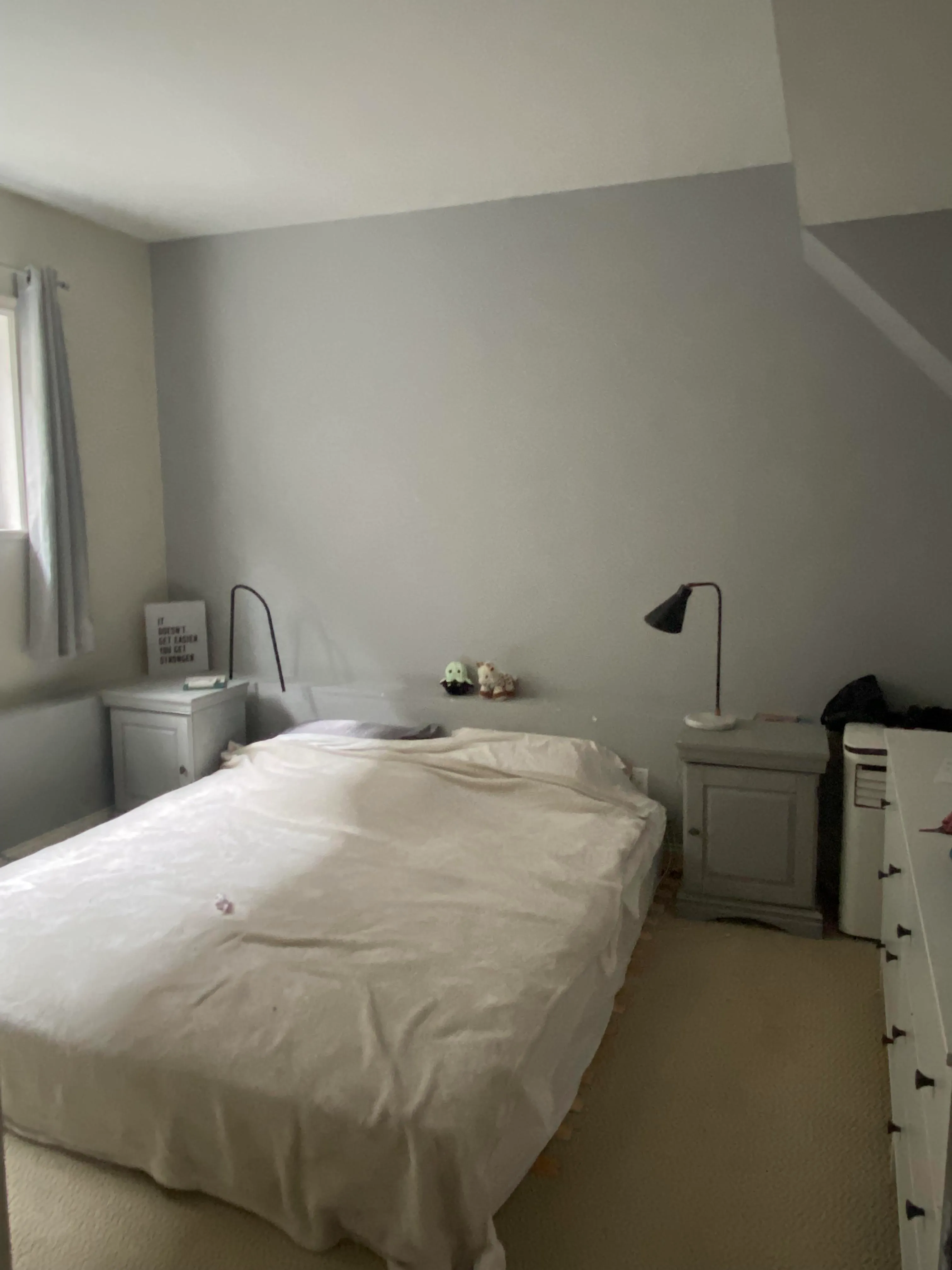 Before view of warm modern